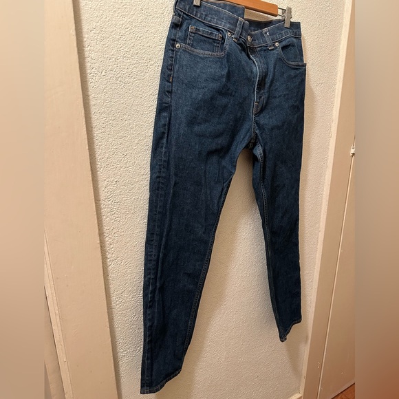 Everlane Jeans Men’s Dark Wash The Slim Jean Size 36 X 32 - Picture 1 of 6